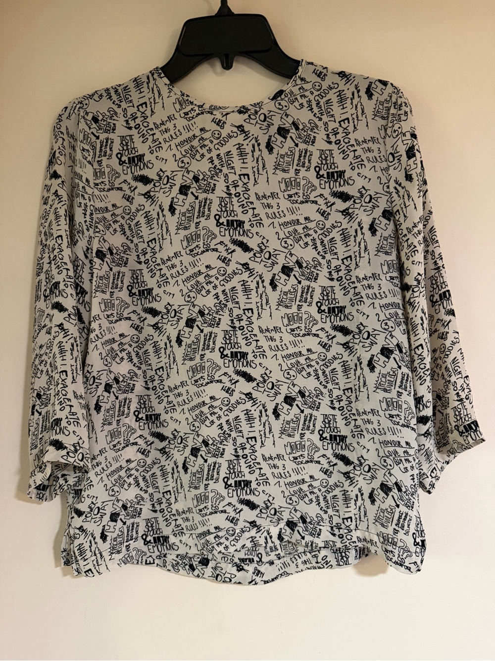 Mango Printed Women's Long Sleeve Top